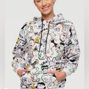 ZUMBA Peanuts Collection Print Hoodie